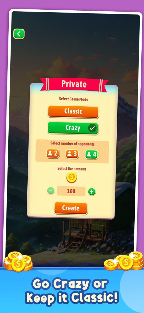 Skyjo private room with friends